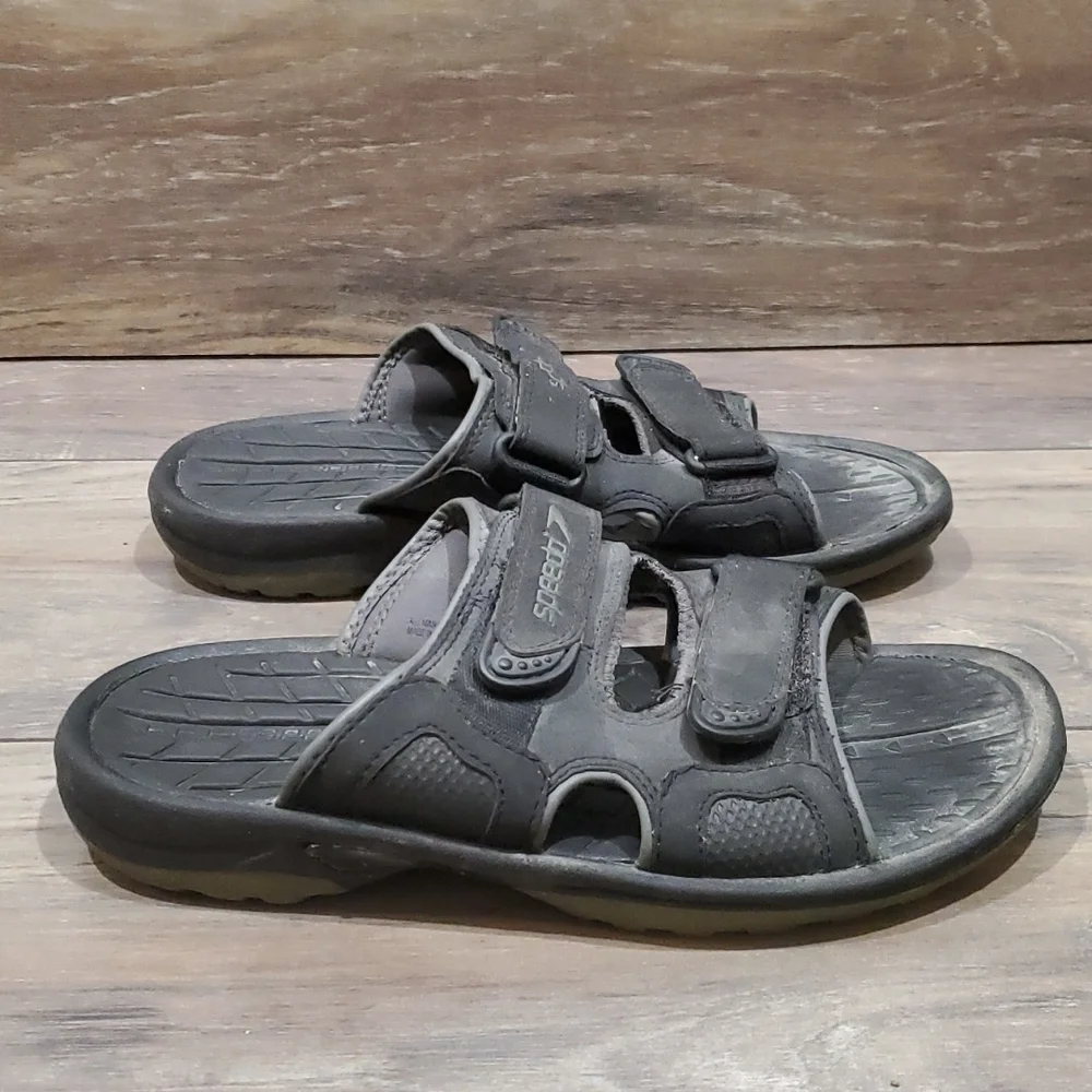 Speedo Men Comfort Athletic Flats Sandals shoes  sz 8